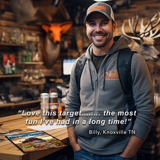 BACKYARD SHOOTER - 11" X 15" TARGET 130LB CARD