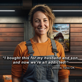 BACKYARD SHOOTER - 11" X 15" TARGET 130LB CARD