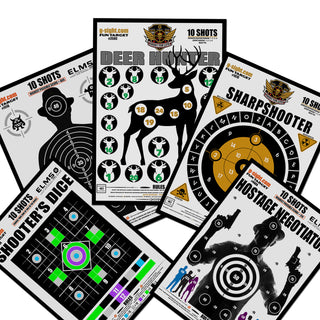 5 PACK - 11" X 15" TARGETS 130LB CARD