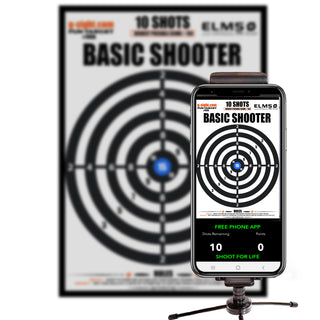BASIC SHOOTER - 11" X 15" TARGET 130LB CARD