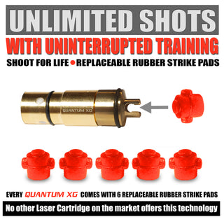QUANTUM 9MM BACK CAP (WITH 6 STRIKE PADS)