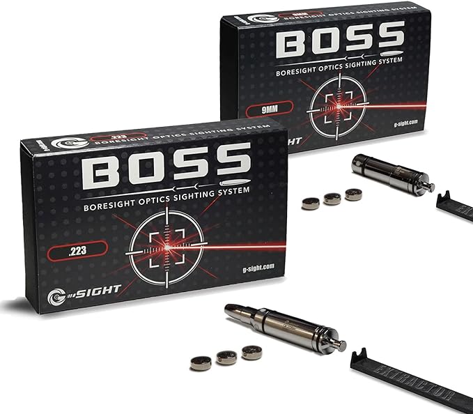2 PACK BOSS BORESIGHT 9mm & .223