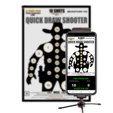 Load image into Gallery viewer, QUICK DRAW SHOOTER - Shoot For Life Mobile App Target - 120A