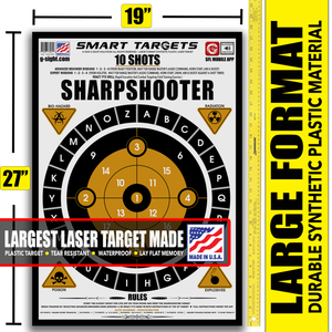 SHARPSHOOTER LARGE FORMAT PLASTIC TARGET