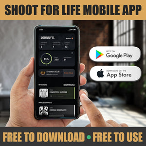 QUICK DRAW SHOOTER - Shoot For Life Mobile App Target - 120A