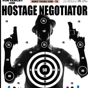 HOSTAGE NEGOTIATOR - Shoot For Life Mobile App Target - 440A